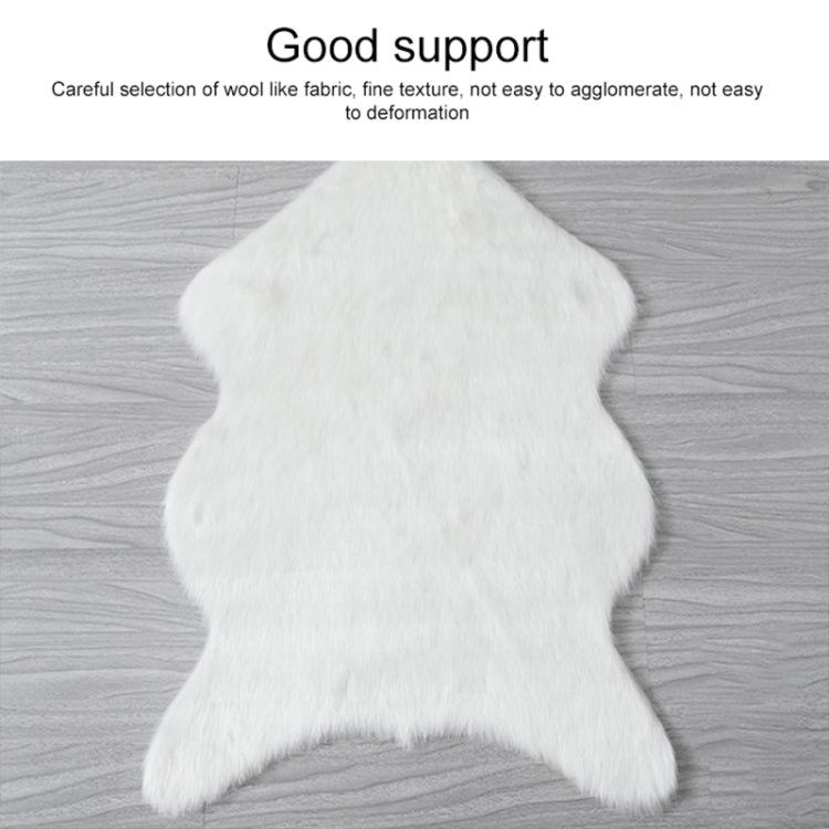 Pure Real Wool Sofa Cushion Fur Full Whole Sheepskin Carpet Window Decoration Mat, 60x90cm, 65x100cm – Leather