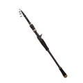 Carbon Telescopic Luya Rod Short Section Fishing Throwing Rod, 1.8m, 2.1m, 2.4m, 2.7m, 3.0m, 3.3m, 3.6m 1.8m Curved Handle