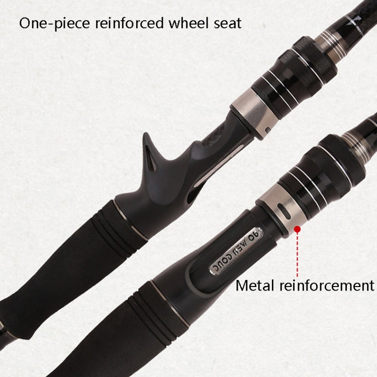 Carbon Telescopic Luya Rod Short Section Fishing Throwing Rod, 1.8m, 2.1m, 2.4m, 2.7m, 3.0m, 3.3m, 3.6m