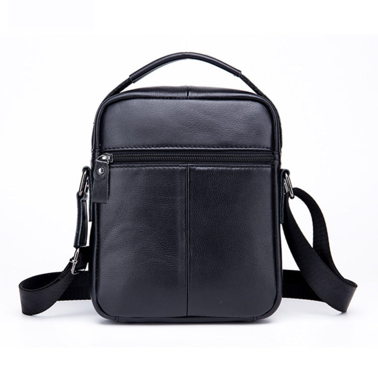 BUFF CAPTAIN 777 Men Leather Shoulder Bag First-Layer Cowhide Retro Large Capacity Satchel – Waterproof, Wear-resistant, Leather