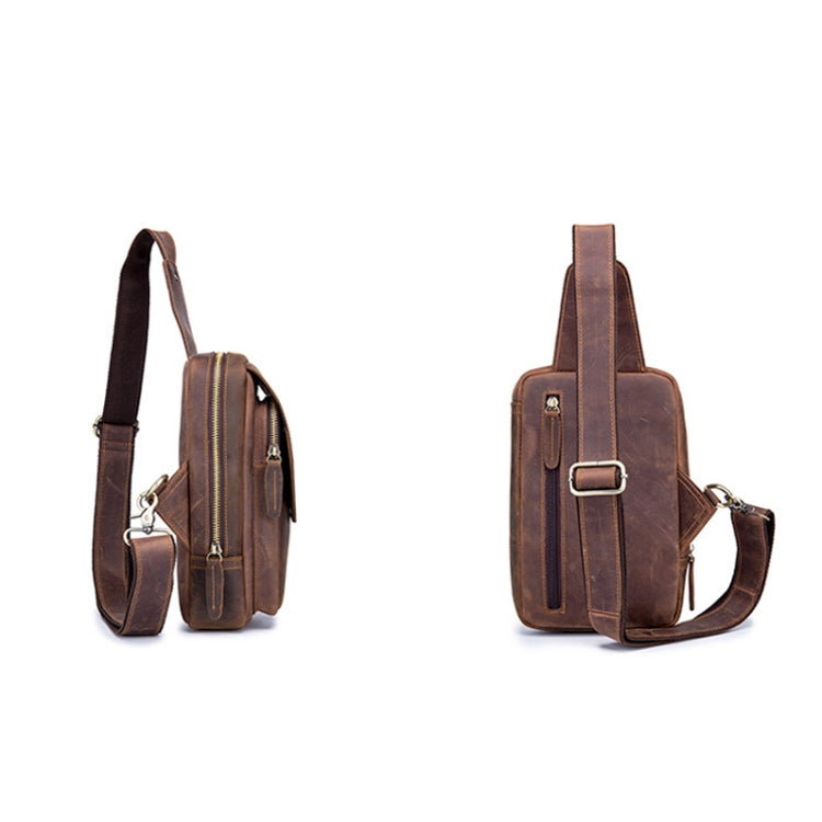 BUFF CAPTAIN 133 Men Leather Retro Shoulder Bag Diagonal Leather Bag, 133 – Wear-resistant, Leather