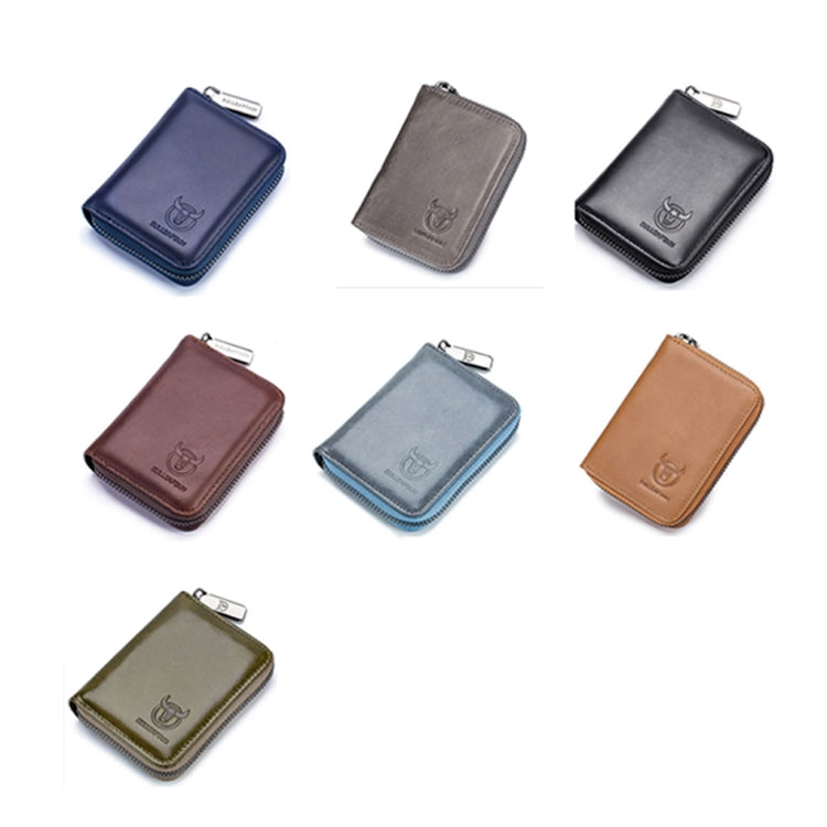 BUFF CAPTAIN 05 Head Layer Leather Card Bag Men Casual Leather Driver'S License Card Package – Wear-resistant, Leather