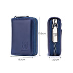BUFF CAPTAIN 05 Head Layer Leather Card Bag Men Casual Leather Driver'S License Card Package – Wear-resistant, Leather