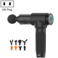 Y10 Fitness Massage Fascia Muscle Vibration Massager, 30 Gears Black, 30 Gears Silver, 30 Gears Carbon Fiber, 30 Gears Bright Gray, 7 Gears Black, 7 Gear Silver 30 Gears Black US Plug