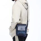 BUFF CAPTAIN 999 Men Leather Diagonal Bag First-Layer Cowhide Multi-Function Shoulder Bags