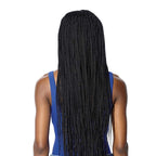 B1104 Long Hair Stretch Mesh Chemical Fiber Headgear Braid Wig