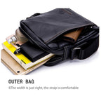 BUFF CAPTAIN 228 Men Leather Shoulder Bag First-Layer Cowhide Casual Mini Diagonal Bag