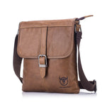 BUFF CAPTAIN 034 Men Leather Shoulder Bag Sports Outdoor First-Layer Cowhide Bag