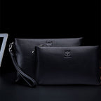 BULL CAPTAIN 446 Large-capacity Soft and Wear-resistant Leather Clutch Bag Business Wallet, Size:, S, L – Waterproof, Wear-resistant, Leather