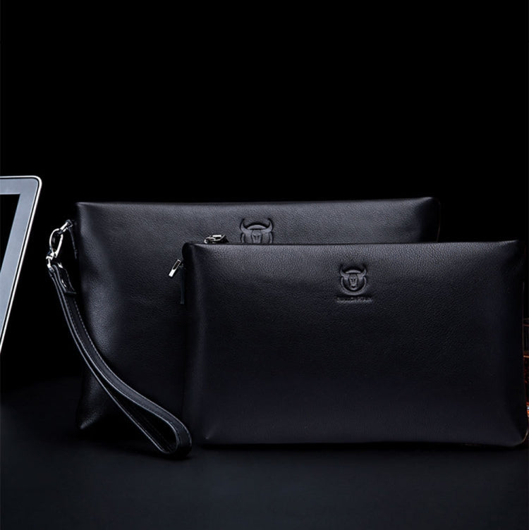 BULL CAPTAIN 446 Large-capacity Soft and Wear-resistant Leather Clutch Bag Business Wallet, Size:, S, L – Waterproof, Wear-resistant, Leather