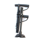 Multifunctional Folding Double-Handle Elderly Crutches Aluminum Alloy Elderly Power-Assisted Walking Sticks Four-Legged Walking Sticks With Lights, 86-98cm