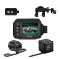 MT30 720P Waterproof Motorcycle Driving Recorder Locomotive Front And Rear Double Lens Recorder, MT30 MT30