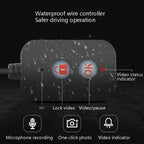 MT30 720P Waterproof Motorcycle Driving Recorder Locomotive Front And Rear Double Lens Recorder, MT30