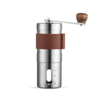 Portable Hand Crank Coffee Machine Stainless Steel Manual Grinder, Medium Medium