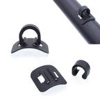 4 PCS Mountain Road Bicycle Hose Line Guide Adhesive Wire Seat Frame Cable Fixing C Buckle, Style:, Plastic Buckle, Aluminum Alloy Buckle – Aluminum Alloy