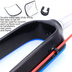 4 PCS Mountain Road Bicycle Hose Line Guide Adhesive Wire Seat Frame Cable Fixing C Buckle, Style:, Plastic Buckle, Aluminum Alloy Buckle – Aluminum Alloy