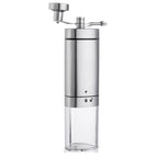 Household Stainless Steel Hand-Cranked Coffee Machine Grinder, Transparent Model, Stainless Steel Model Transparent Model