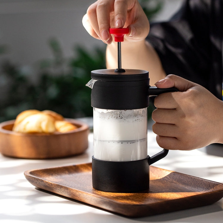 Household Hand Brewed Coffee French Filter Press Pot Glass Tea Maker, 350ml, 600ml, 1000ml