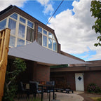 Outdoor Garden Sunshade Sail Waterproof Anti-UV Canopy, Size: 3m x 6m, 3m x 6m