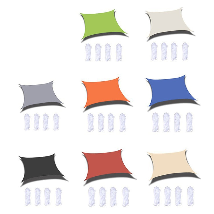 Outdoor Garden Sunshade Sail Waterproof Anti-UV Canopy, Size: 3.6m x 3.6m, 3.6m x 3.6m