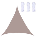 Triangle Outdoor Garden Sunshade Sail Waterproof Anti-UV Canopy, Size: 6m x 6m x 6m, 6m x 6m x 6m