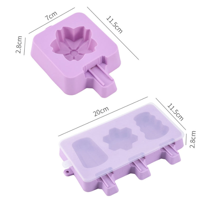 Homemade Children Cute Silicone Cartoon Popsicle Ice Cream Mould, Large Fruit – Durable Build, Easy to Use