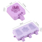 Homemade Children Cute Silicone Cartoon Popsicle Ice Cream Mould, Large Fruit – Durable Build, Easy to Use