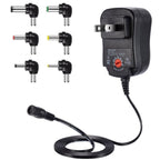C5 3-12V 12W Adjustable Voltage Regulated Switch Power Supply Power Adapter Multifunction Charger With DC Tips, US Plug, UK Plug, EU Plug US Plug