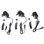 C5 3-12V 12W Adjustable Voltage Regulated Switch Power Supply Power Adapter Multifunction Charger With DC Tips, US Plug, UK Plug, EU Plug