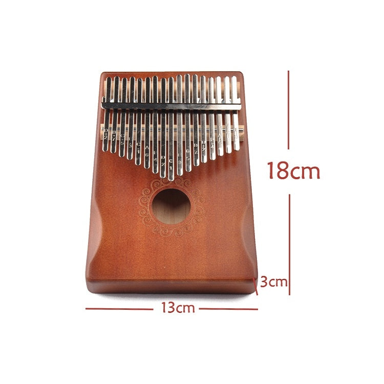17-Tone Thumb Piano Kalimba Beginners Introduction Finger Piano, Brown, Brown Kit, Yellow, Yellow Kit, Wooden, Wooden Kit, Black, Black Kit – Durable Build, Easy to Use
