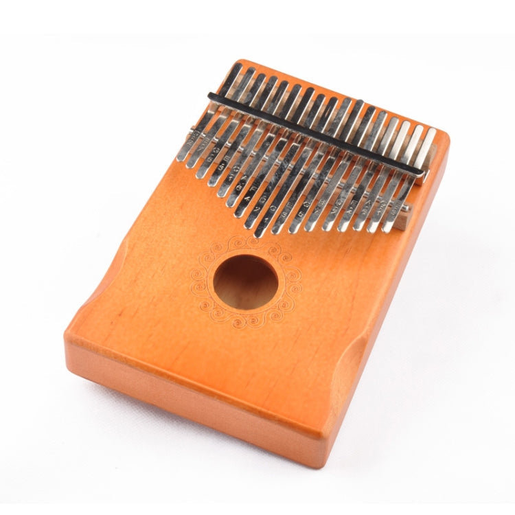 17-Tone Thumb Piano Kalimba Beginners Introduction Finger Piano, Brown, Brown Kit, Yellow, Yellow Kit, Wooden, Wooden Kit, Black, Black Kit – Durable Build, Easy to Use Yellow