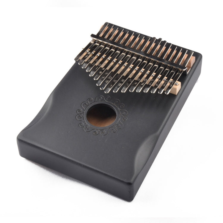 17-Tone Thumb Piano Kalimba Beginners Introduction Finger Piano, Brown, Brown Kit, Yellow, Yellow Kit, Wooden, Wooden Kit, Black, Black Kit – Durable Build, Easy to Use Black