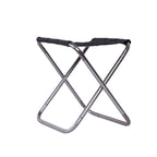 Outdoor Portable Camping Folding Chair 7075 Aluminum Alloy Fishing Barbecue Stool, Size: 24.5x22.5x27cm, Camping Folding Chair (Silver Gray), Camping Folding Chair (Gold), Camping Folding Chair (Red), Camping Folding Chair (Blue) Camping Folding Chair (Silver Gray) Silver Gray
