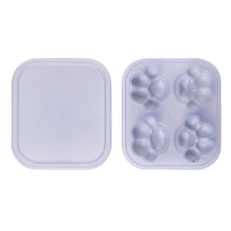 Household Cat Paw Shape Creative Silicone Ice Box Ice Cube Mold Ice Hockey DIY Food Supplement Box with Lid, Cat Paw Shape(Lilac Purple), Cat Paw Shape(Shrimp Red), Cat Paw Shape(Vegetation Green), Cat Paw Shape(Blue Green), Cat Paw Shape(Pink Purple) Cat Paw Shape(Lilac Purple) Lilac Purple