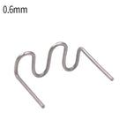 500pcs /Pack Auto Bumper Plastic Repair Welding Machine Hot Melt Plastic Welding Tool Welding Wire Patch, Style: Patch 7 0.6mm, Patch 7 0.6mm, Patch 8 0.8mm, Patch 9 0.6mm, Patch 10 0.8mm, Patch 11 0.6mm, Patch 12 0.8mm Patch 7 0.6mm