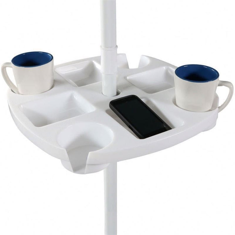 Outdoor Beach Umbrella Tube Cup Holder Sun Umbrella PP Plastic Tray, Sun Umbrella PP Tray – Durable Build, Easy to Use Sun Umbrella PP Tray