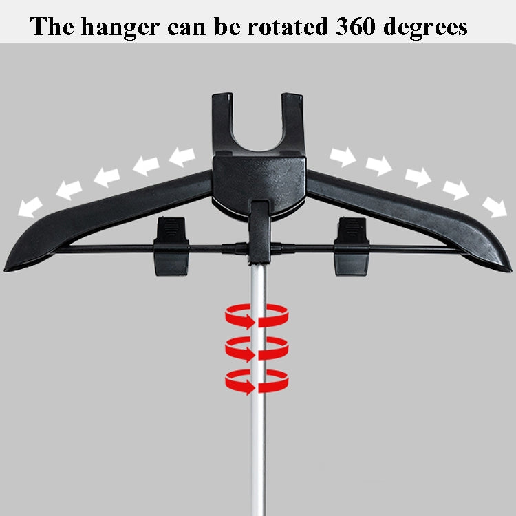 1.6m 3 in 1 Hanging Ironing Bracket Hanger Telescopic Metal Rod Mount, Metal Rod Mount – Aluminum Alloy