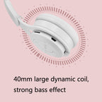 M6 Bluetooth Headset – HiFi Bass Sound, Foldable