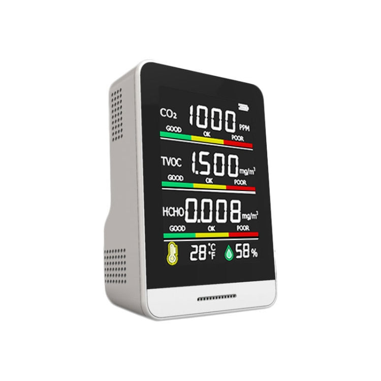 AK3 Portable CO2 Air Quality Formaldehyde Carbon Dioxide Detector, AK3 Semiconductor 5 in 1 AK3 Semiconductor 5 in 1