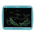 15inch Charging Tablet Doodle Message Double Writing Board LCD Children Drawing Board, Monochrome Lines (Blue), Monochrome Lines (Pink), Monochrome Lines (Black), Blue Colorful Lines (Blue), Colorful Lines (Pink), Colorful Lines (Black) Monochrome Lines (Blue)