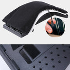 Electric Heating Belt Waist Lumbar Spine Massager Waist Four Seasons Heating Spine Correction Backrest, , US Plug Electric Hot Model (Black), , US Plug Electric Hot Model (White), Ordinary Model (Black)