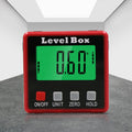 Precision Digital Inclinometer Electron Goniometers 4x90 Degree Magnetic Base Digital Protractor Angle Finder Bevel Box Default Title