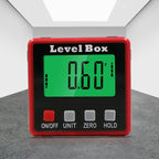 Precision Digital Inclinometer Electron Goniometers 4x90 Degree Magnetic Base Digital Protractor Angle Finder Bevel Box Default Title
