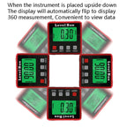 Precision Digital Inclinometer Electron Goniometers 4x90 Degree Magnetic Base Digital Protractor Angle Finder Bevel Box