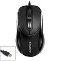 2 PCS Cadeva 006 3 Keys Wired Mouse Household Computer Mouse, USB Interface, PS/2 Interface – Durable Build, Easy to Use USB Interface