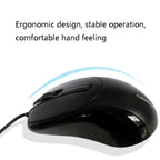 2 PCS Cadeva 006 3 Keys Wired Mouse Household Computer Mouse, USB Interface, PS/2 Interface – Durable Build, Easy to Use