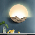 Chinese Style Wall Lamp LED Bedroom Bedside Lamp Living Room Decoration Lamps, Mud Color Small, Mud Color Medium, Ancient Silver Small, Ancient Silver Medium, Ancient Silver Large Mud Color Small