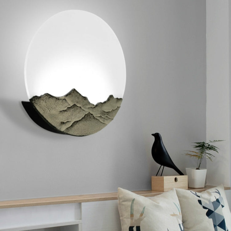 Chinese Style Wall Lamp LED Bedroom Bedside Lamp Living Room Decoration Lamps, Mud Color Small, Mud Color Medium, Ancient Silver Small, Ancient Silver Medium, Ancient Silver Large