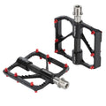 1 Pair PROMEND Titanium Axle Carbon Tube Bicycle Pedal Mountain Bike Road Bike 3 Palin Pedal, PD-M86C-TI PD-M86C-TI