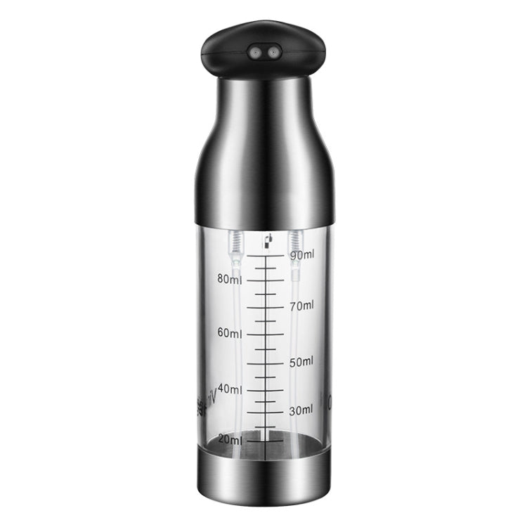 Stainless Steel Push-Type Oil Spray Bottle Barbecue Oil And Vinegar Sprayer, Push-Type Oil Spray Bottle Push-Type Oil Spray Bottle